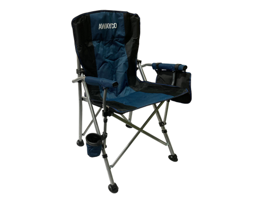 [AW-1030013] Silla Sillon Director Boss Awayco Plegable Camping Xl Reforzado Azul