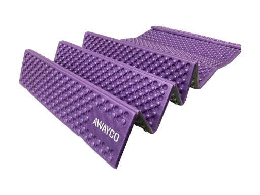 [AW-1030018] Aislante Térmico Portátil Awayco Aire Libre Mat Campamento Violeta