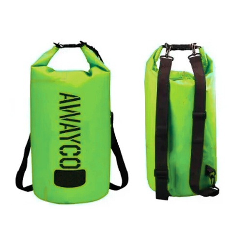 [AW-1030045] Bolso Mochila Estanco A Prueba De Agua Impermeable Awayco 30lt Verde