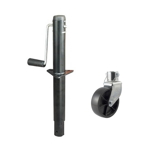 [TM-701058-TM-701070] Rueda Timonera De Lanza Trailer Reforzada 1000lbs